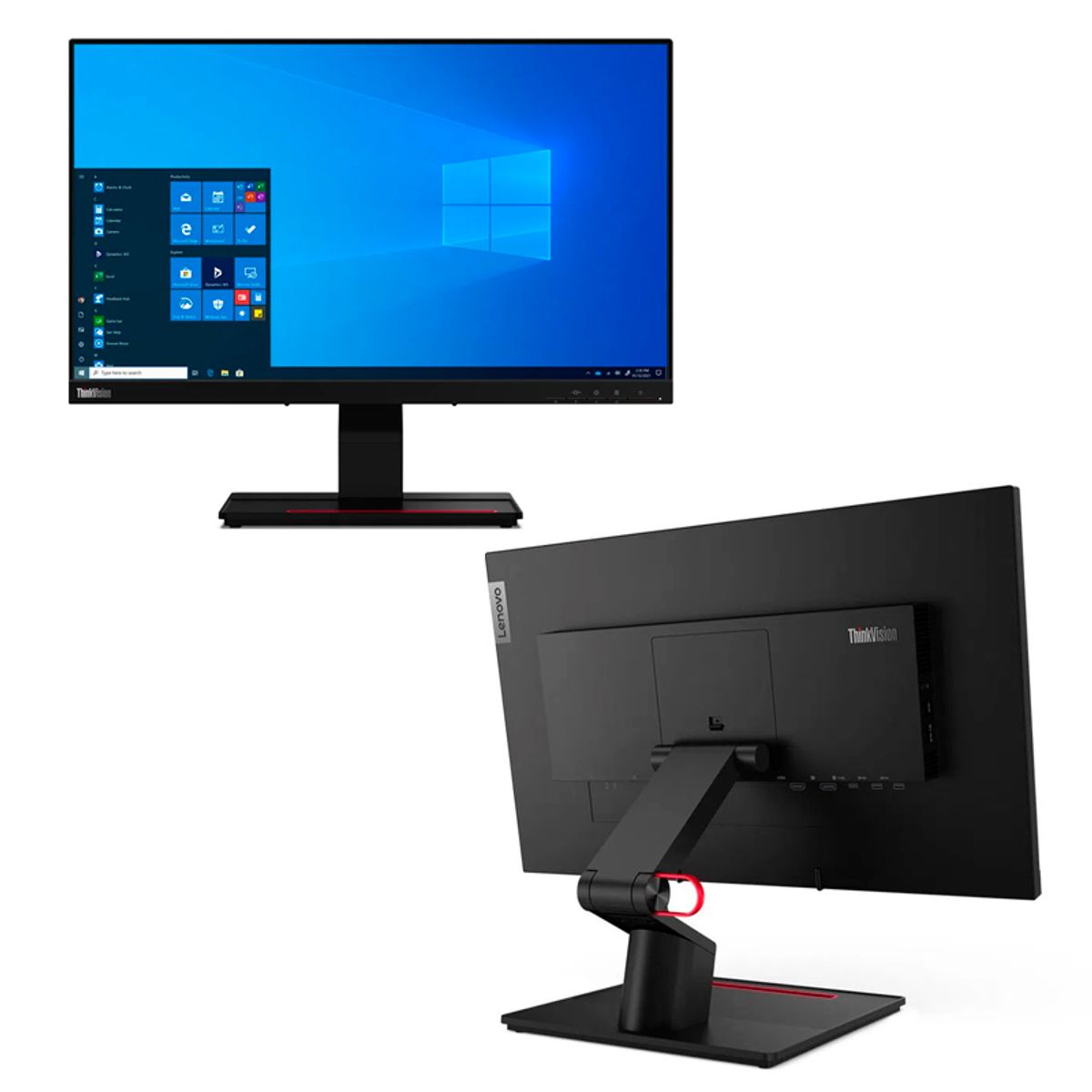 LENOVO - Monitor Lenovo ThinkVision T24t-20, 23.8" 1920x1080 WLED IPS HDMI/DP/USB-C 3.2 Gen 1