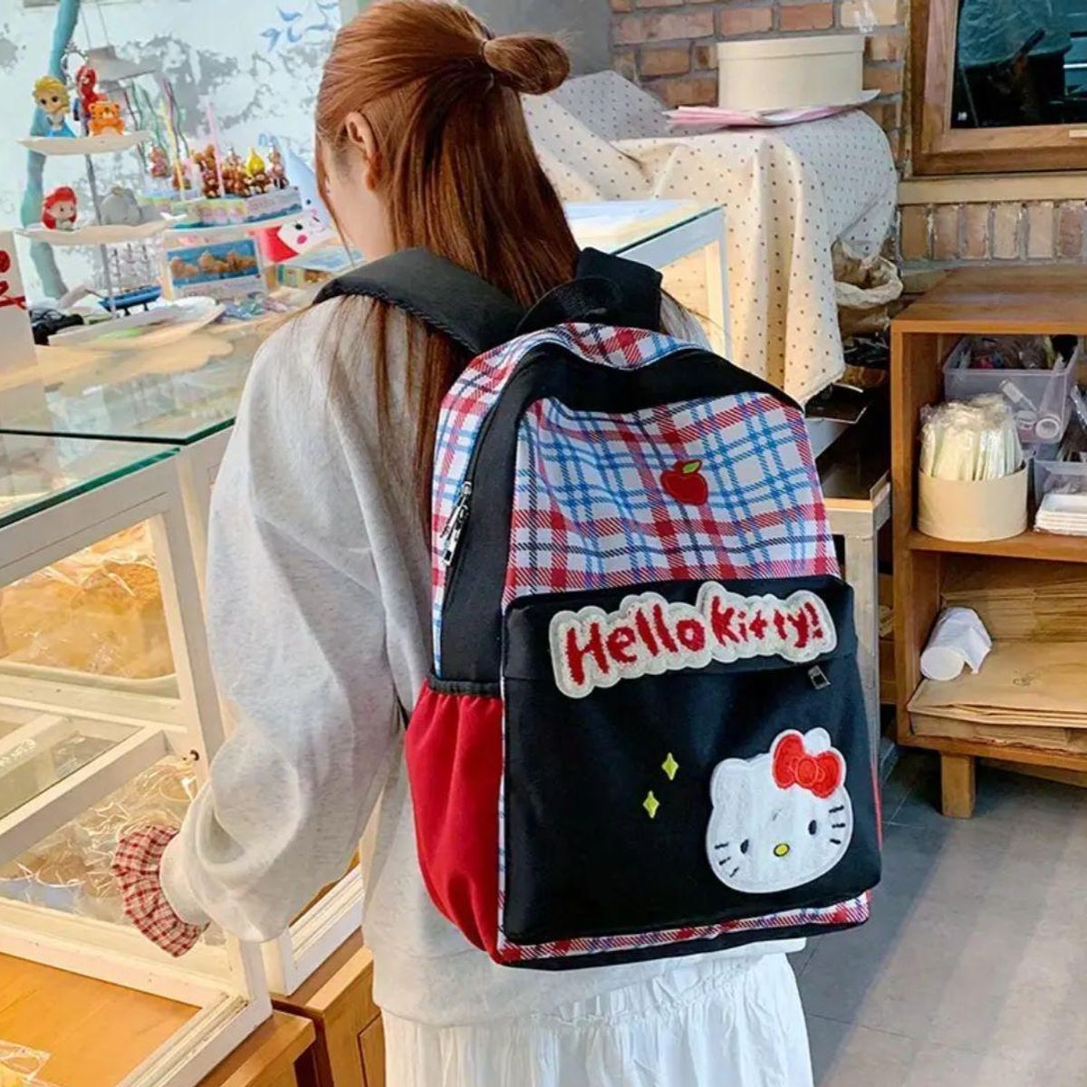 HELLO KITTY - Mochila  Hello Kitty Estilo Kawaii
