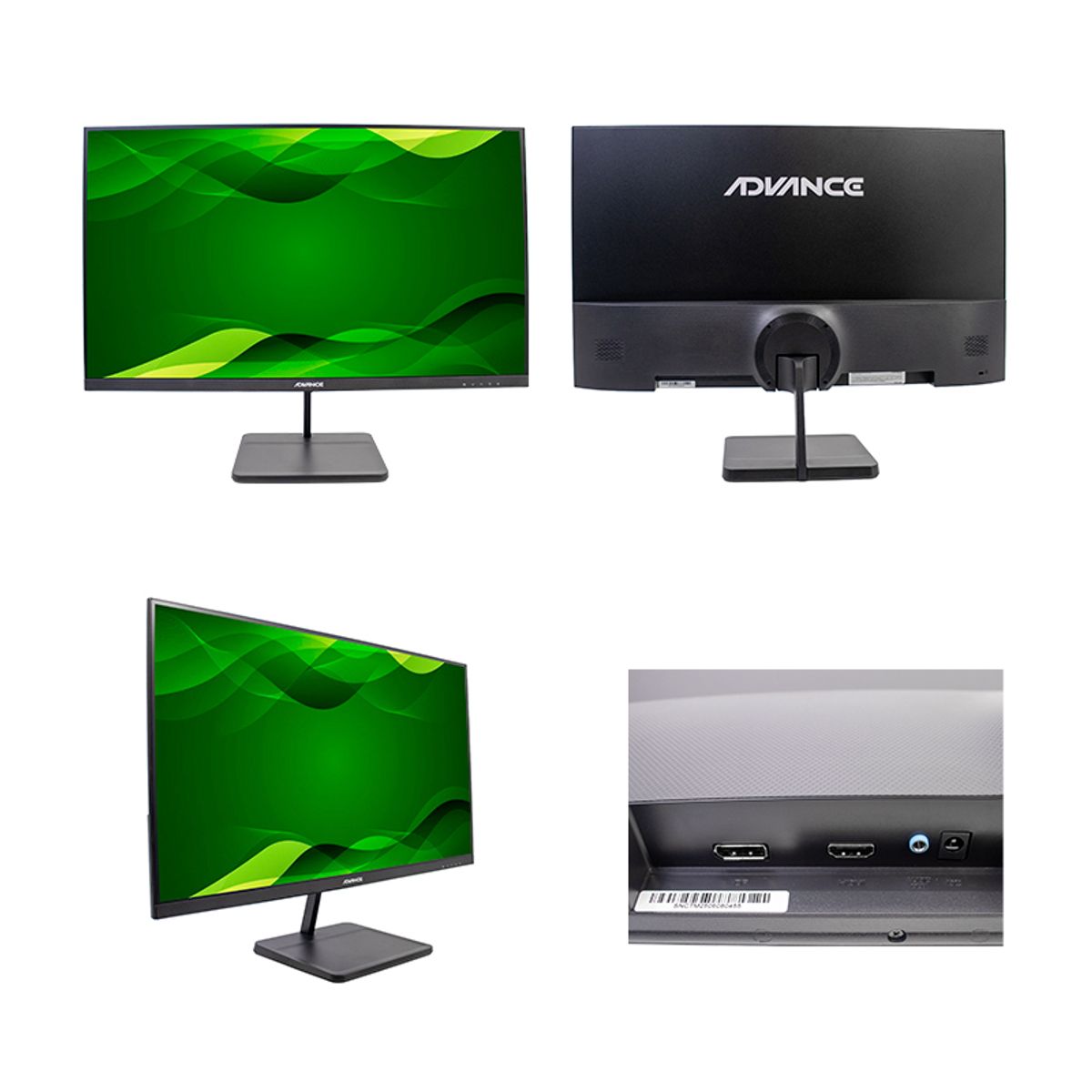 ADVANCE - Monitor plano ADVANCE ADV-2755S 27" FHD IPS 144Hz 1ms HDMI DP AUDIO OUT negro