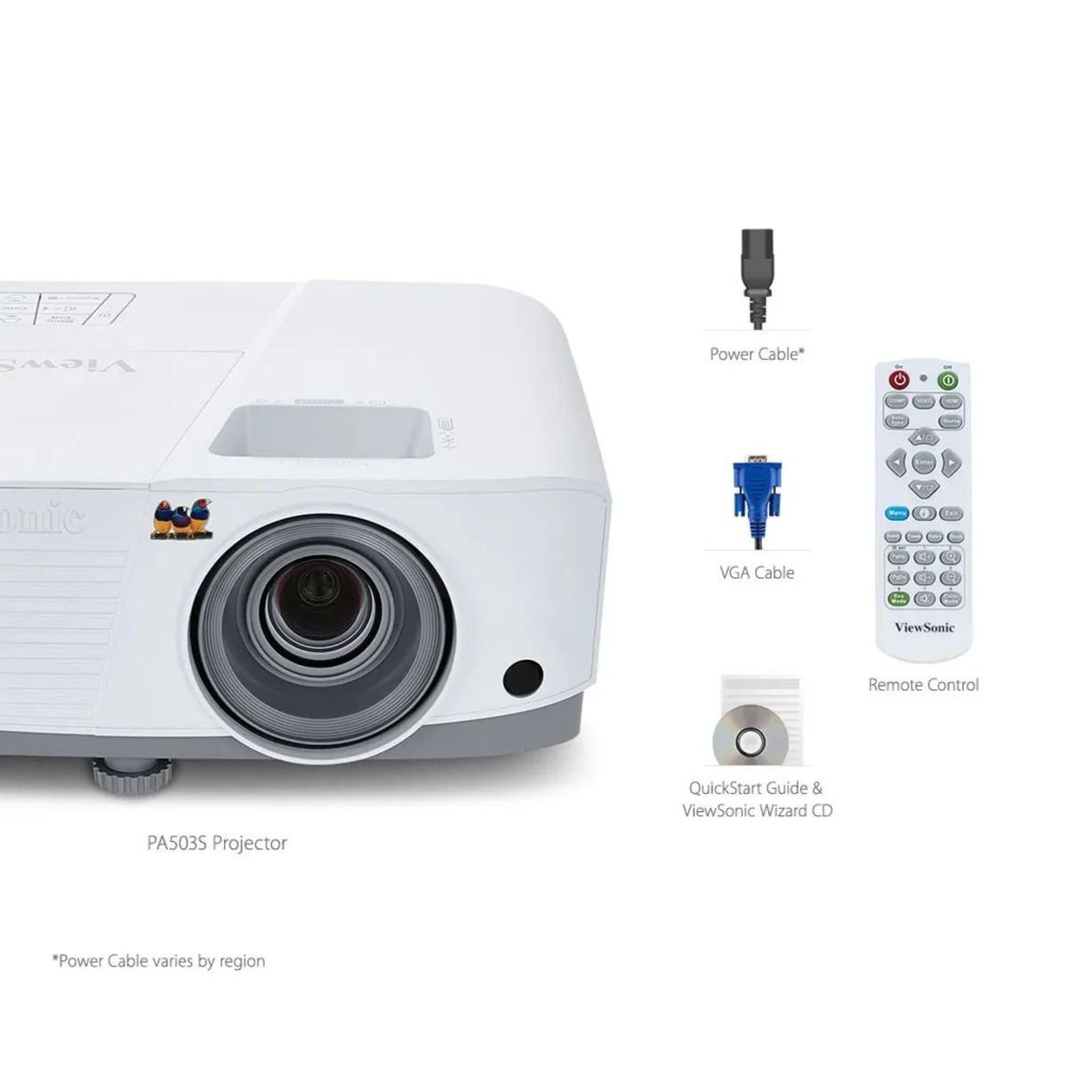 VIEWSONIC - PROYECTOR VIEWSONIC PA503S SVGA 4000 LUM PA503S