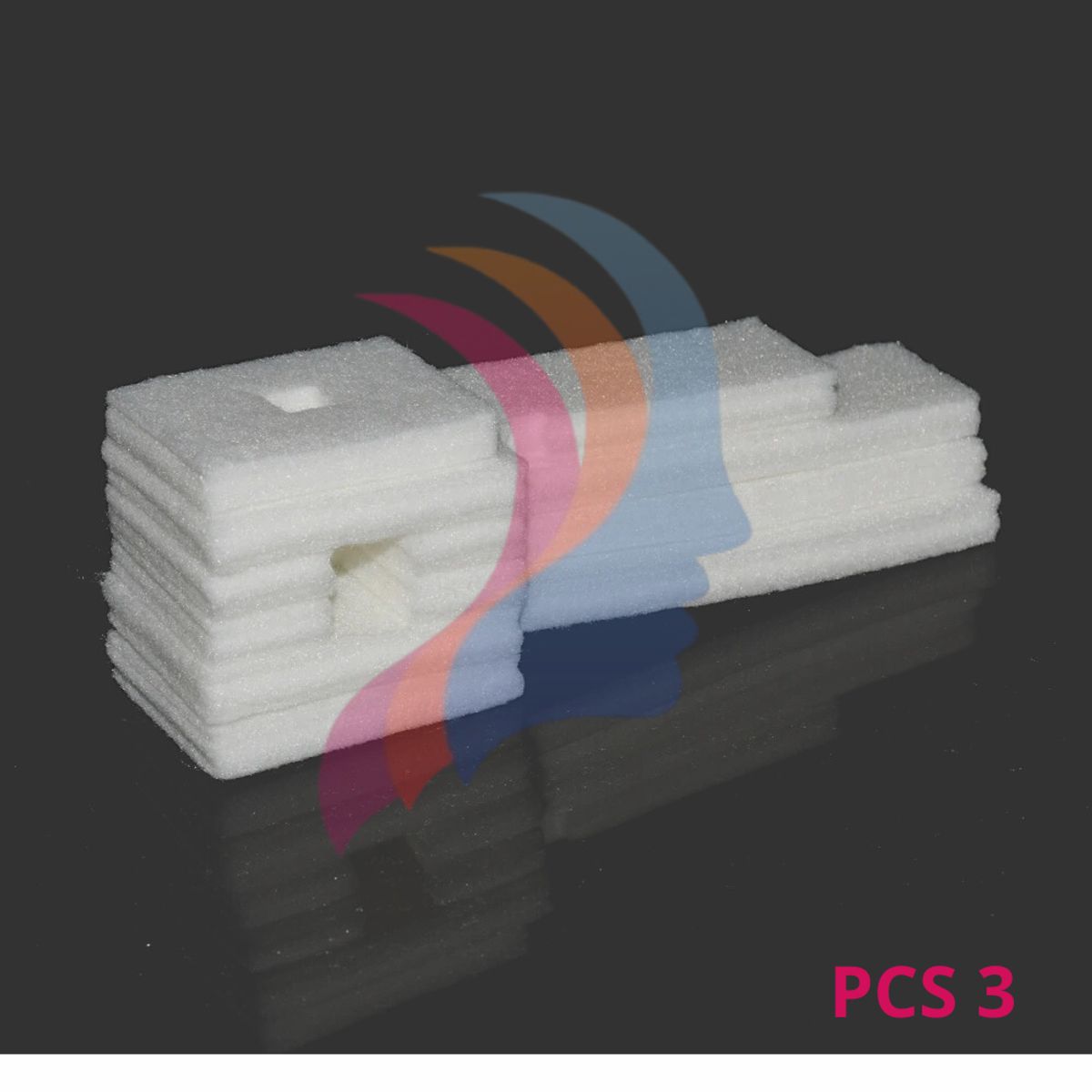 GENERICO - 3 UNIDADES Almohadilla para L355 L365 L375 L380 L395 L396 L455 L475 L495 +