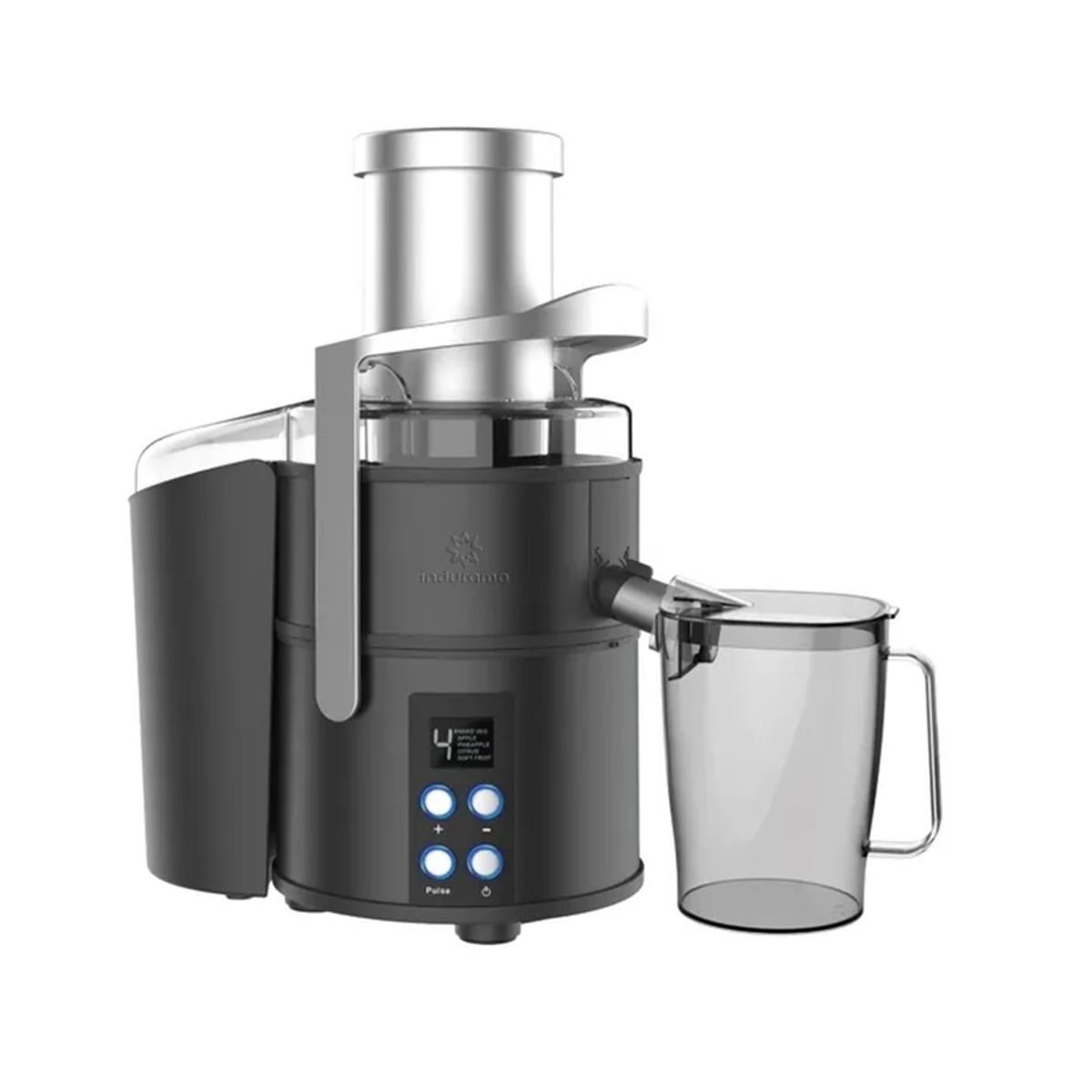 INDURAMA - Extractor de Jugo 1.1 Litros Indurama 800W EI-800N