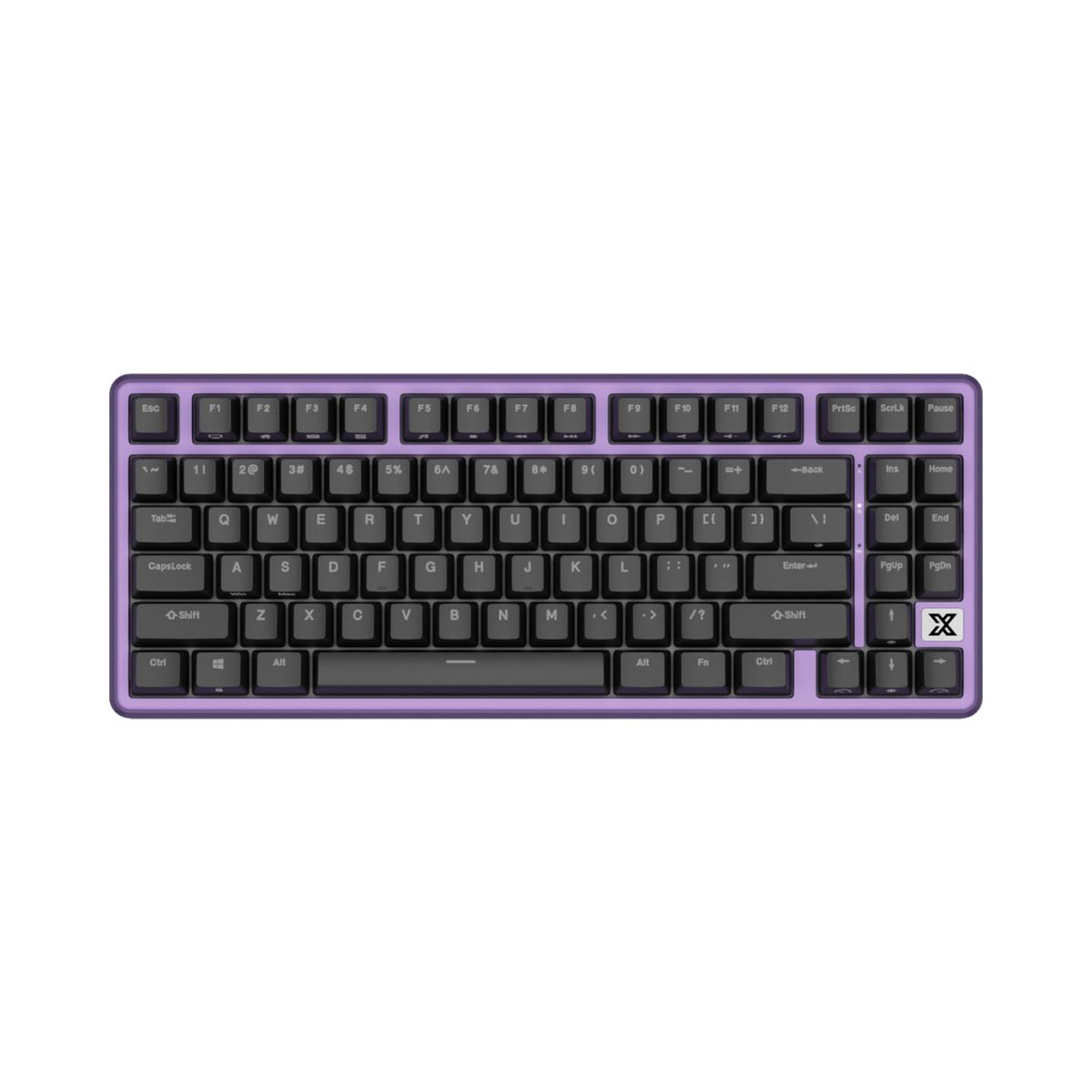 ROYAL KLUDGE - Teclado Royal Kludge Rk-X87 Cableado Blackberry Mouse Creamy Switch