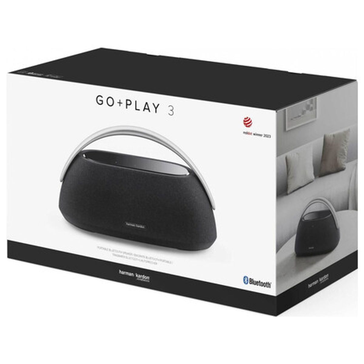 HARMAN KARDON - HARMAN KARDON GO + PLAY 3 NEGRO  - 160 WATTS