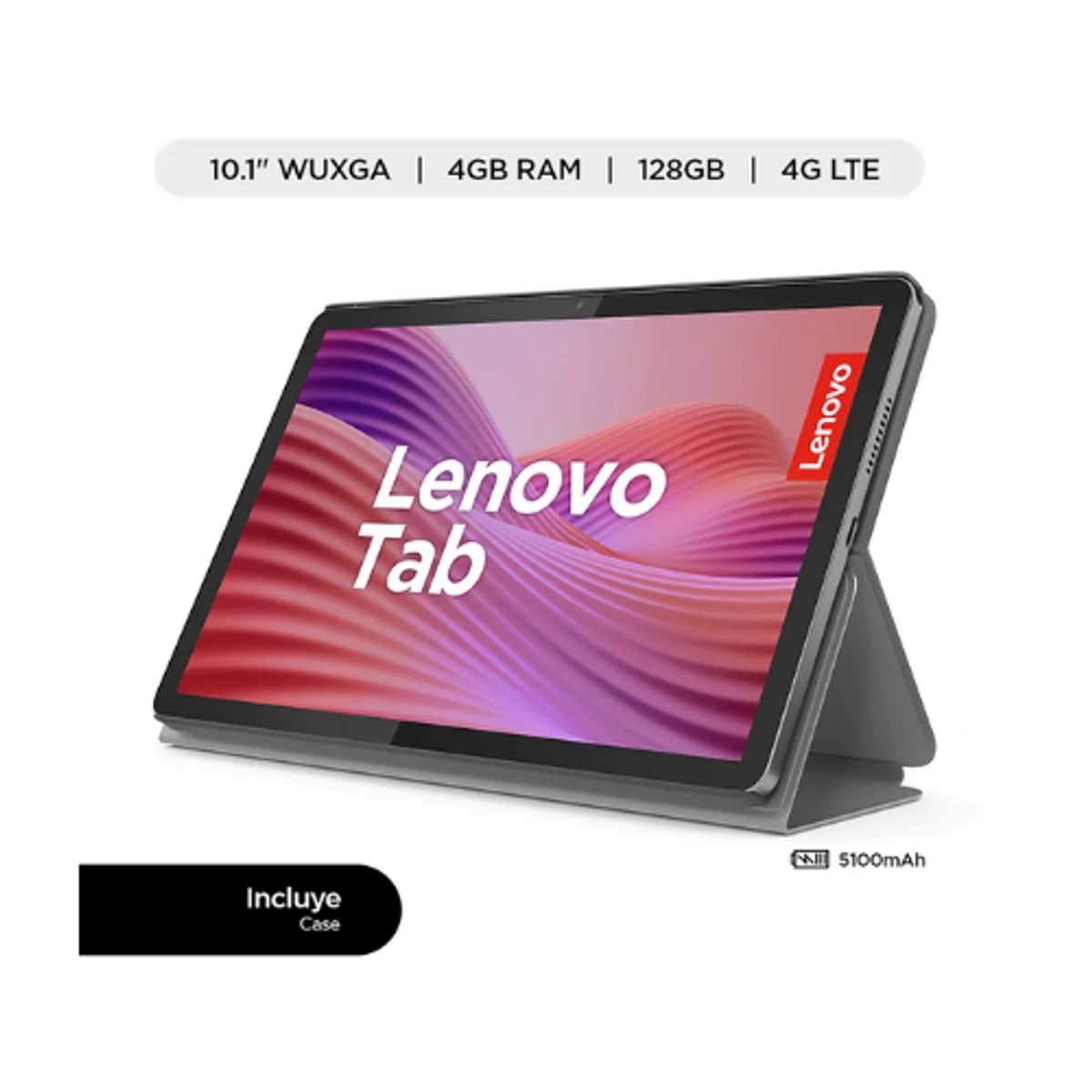 LENOVO - Tablet Lenovo Tab Con Chip Mediatek Helio G85 4 Gb Ram 128 Gb 10.1"