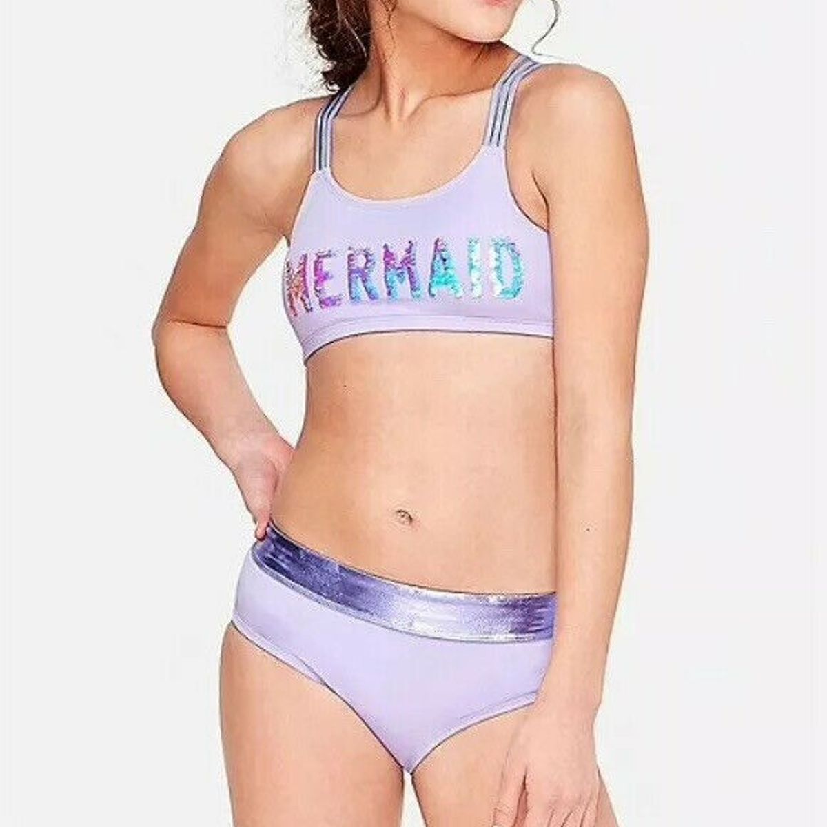 JUSTICE - Traje de baño  talla 18 para niñas