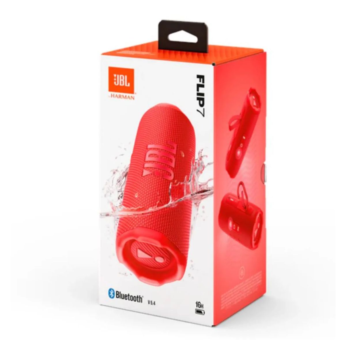 JBL - Parlante Bluetooth JBL FLIP 7 - Rojo
