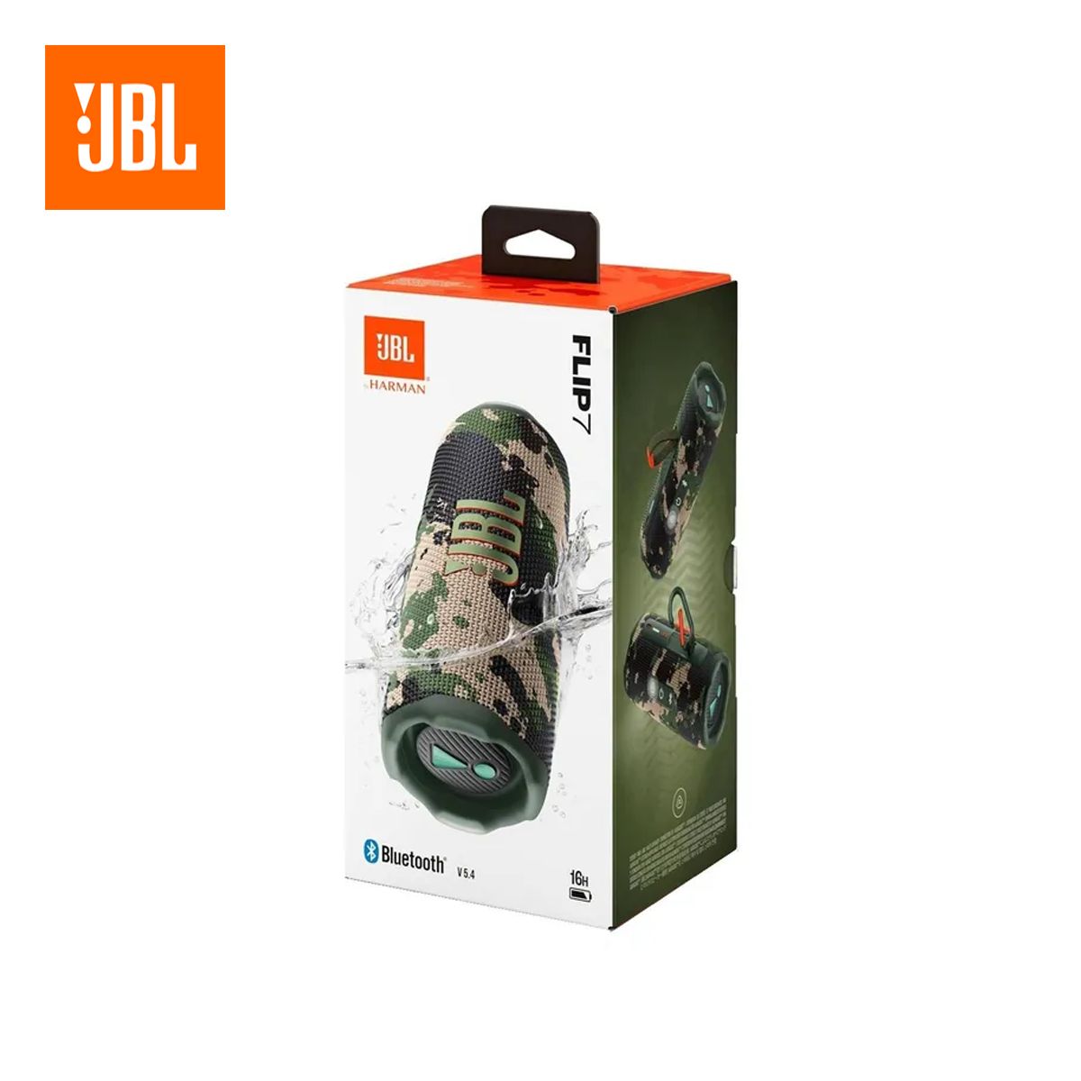 JBL - Parlante Bluetooth JBL FLIP 7 - Camuflado