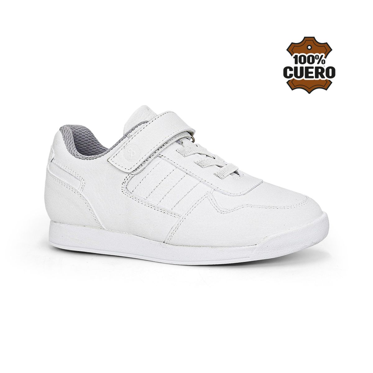 PAR&SS - Zapatillas Escolares De Cuero Unisex JA26-CG908N