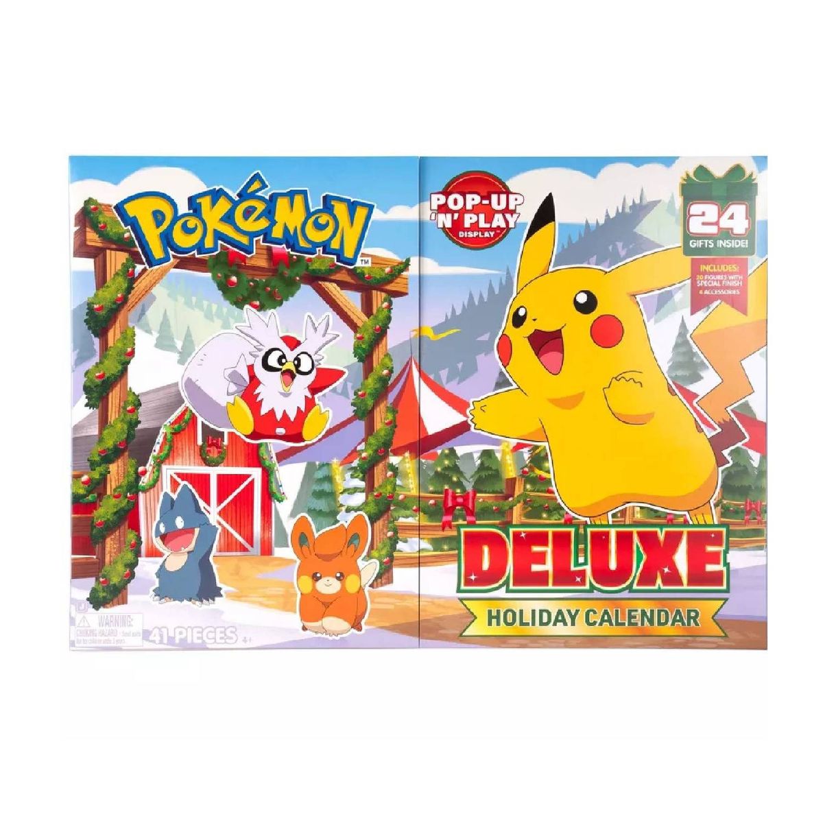 POKEMON - Pokemon Battle Figure Multipack Deluxe Holiday Calendar 2025