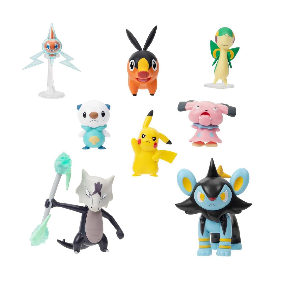 POKEMON - Pokemon Jazwares Multipack De 8 Figuras