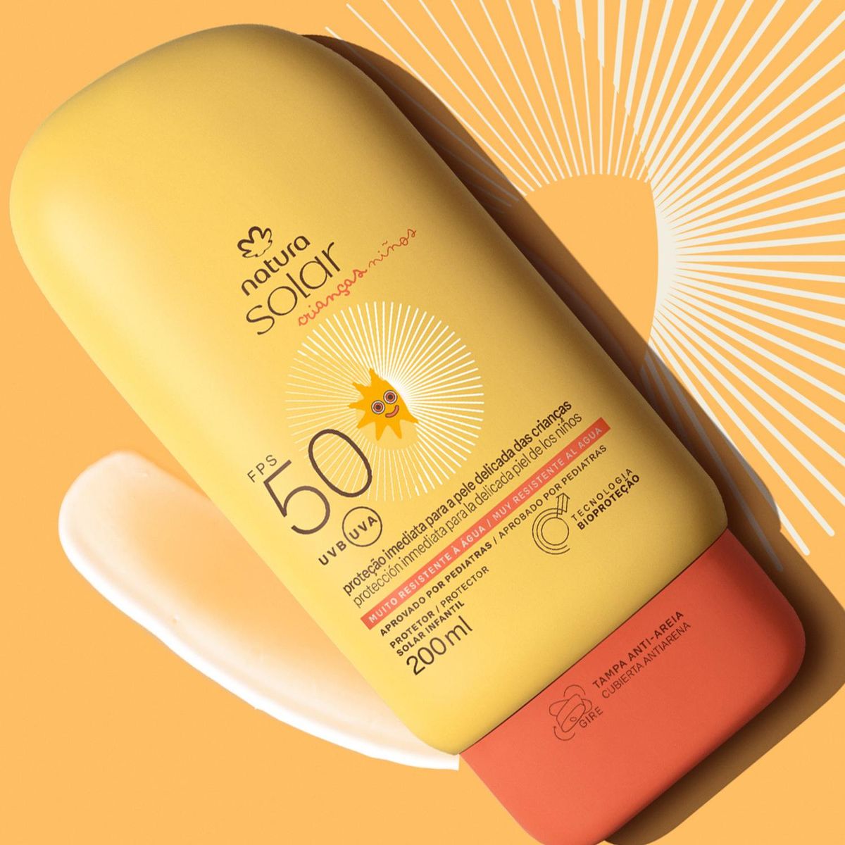 NATURA - Protector Solar Infantil FPS 50 Natura Solar