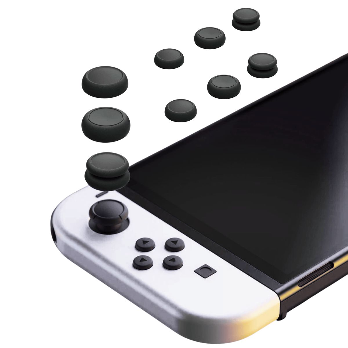 GENERICO - Thumb Grips Skull & Co Para Nintendo Switch Y Switch OLED Joy-Con – 3 pares