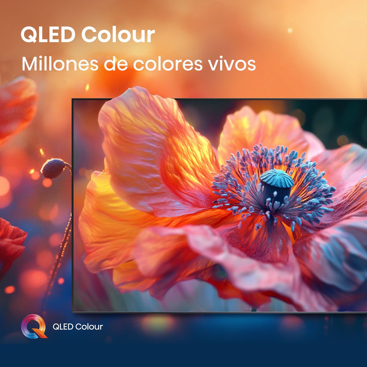 HISENSE - Televisor Hisense 43 QLED 4K 43Q6Qv Smart Tv