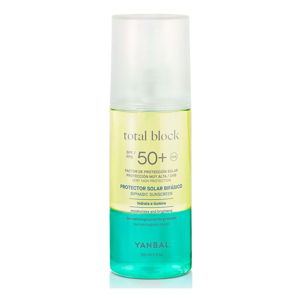 YANBAL - Protector Solar Bifásico Spf 50+ Total Block