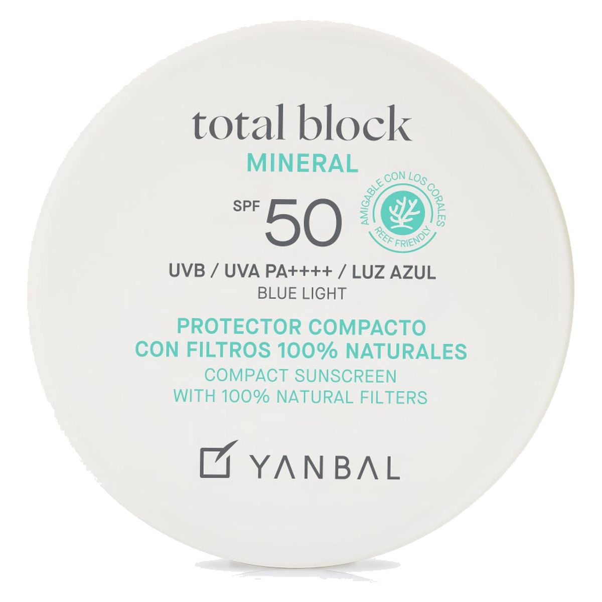 YANBAL - Total Block Protector Solar Compacto Mineral Spf 50 Yanbal