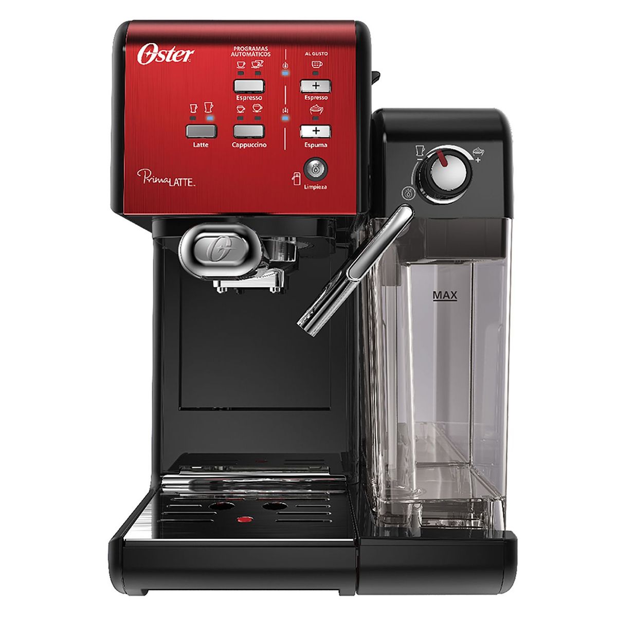 OSTER - Cafetera PrimaLatte¿ Oster 19 bares BVSTEM6701R