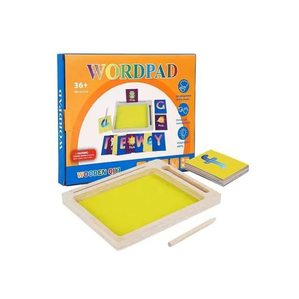 GENERICO - Juego de Arena Montessori con tarjetas