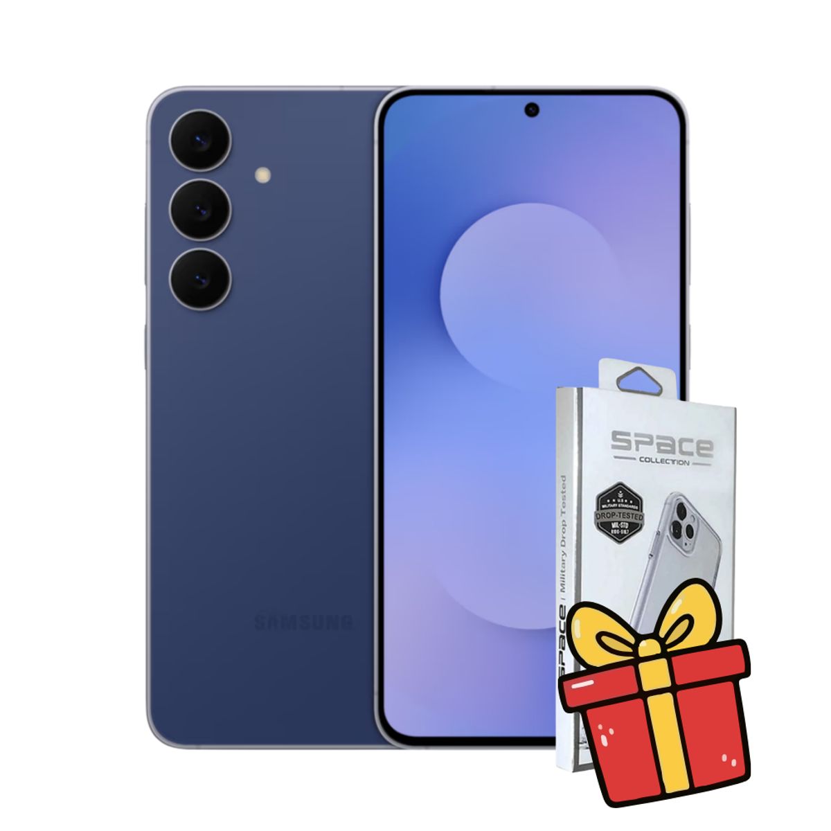 SAMSUNG - Samsung Galaxy S25 FE 512GB 8GB - AZUL + case space de regalo