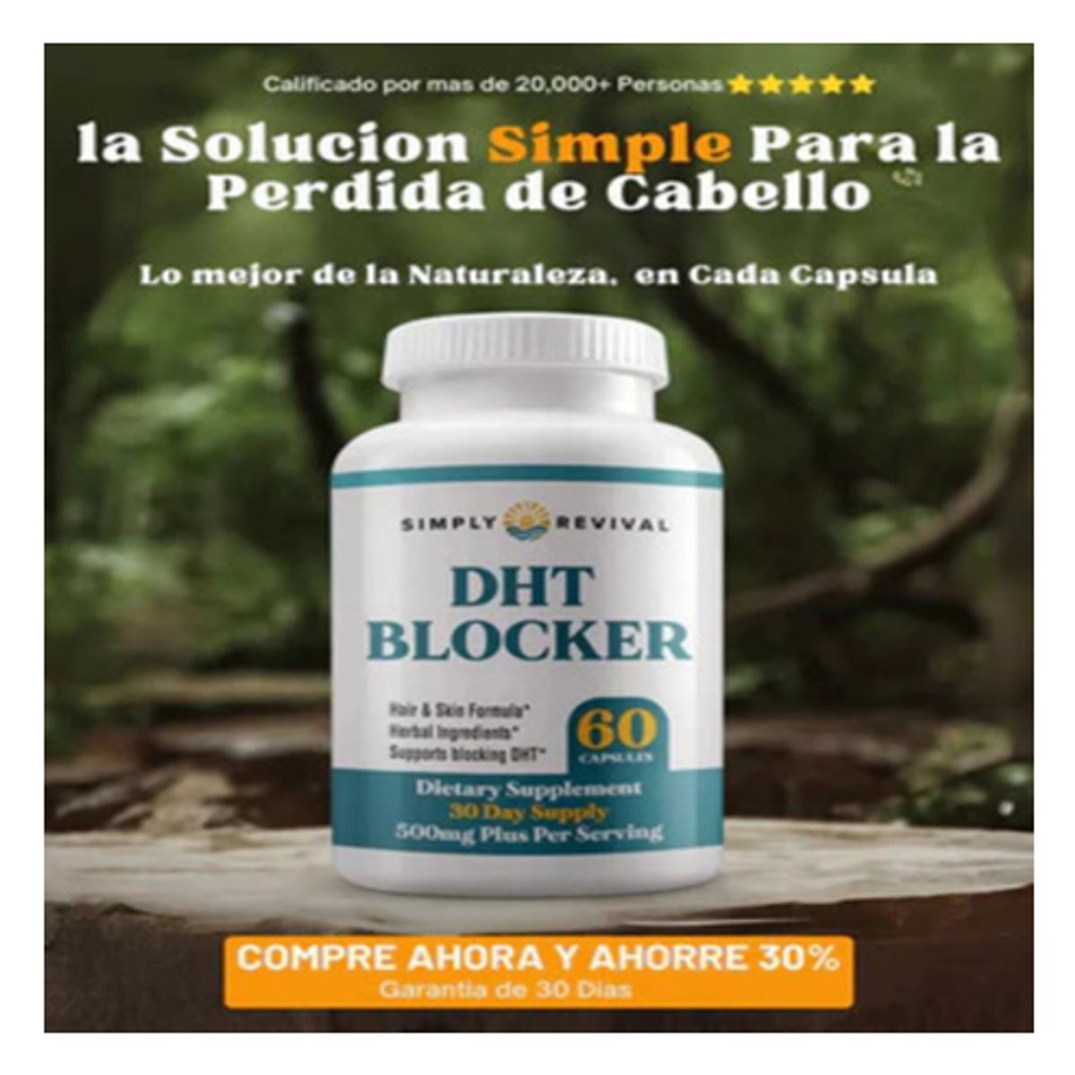 GENERICO - DHT BLOCKER  SALUD CAPILAR Y EQUILIBRIO HORMONAL
