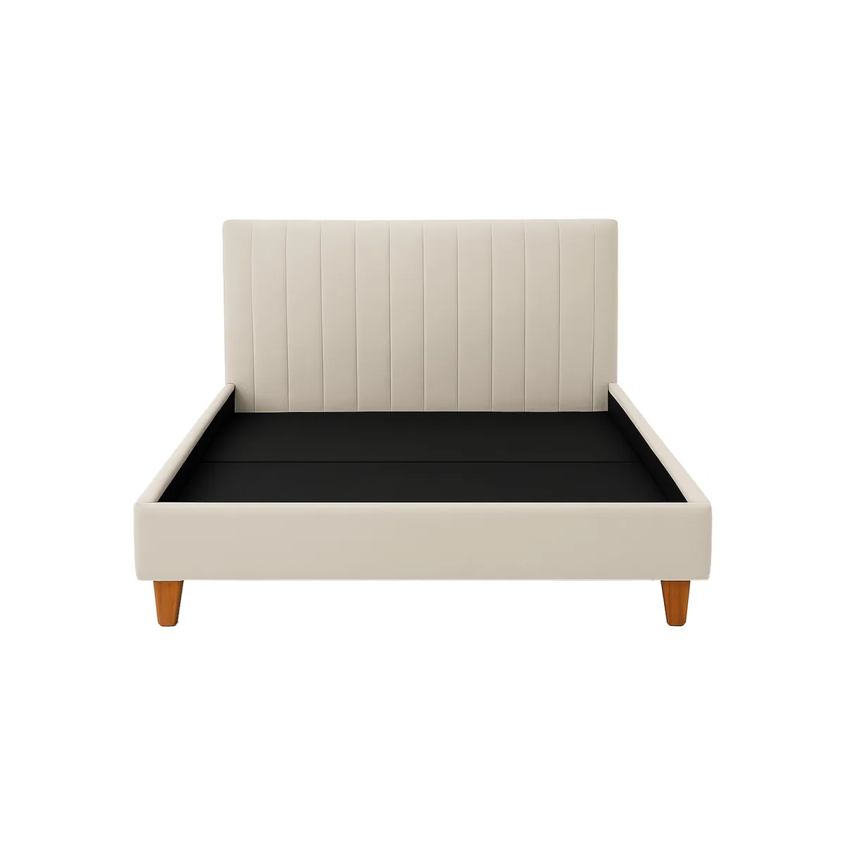 MUEBLES MACRUMO - Cama tapizada Vanesa - 1.5plz - Personaliza el color