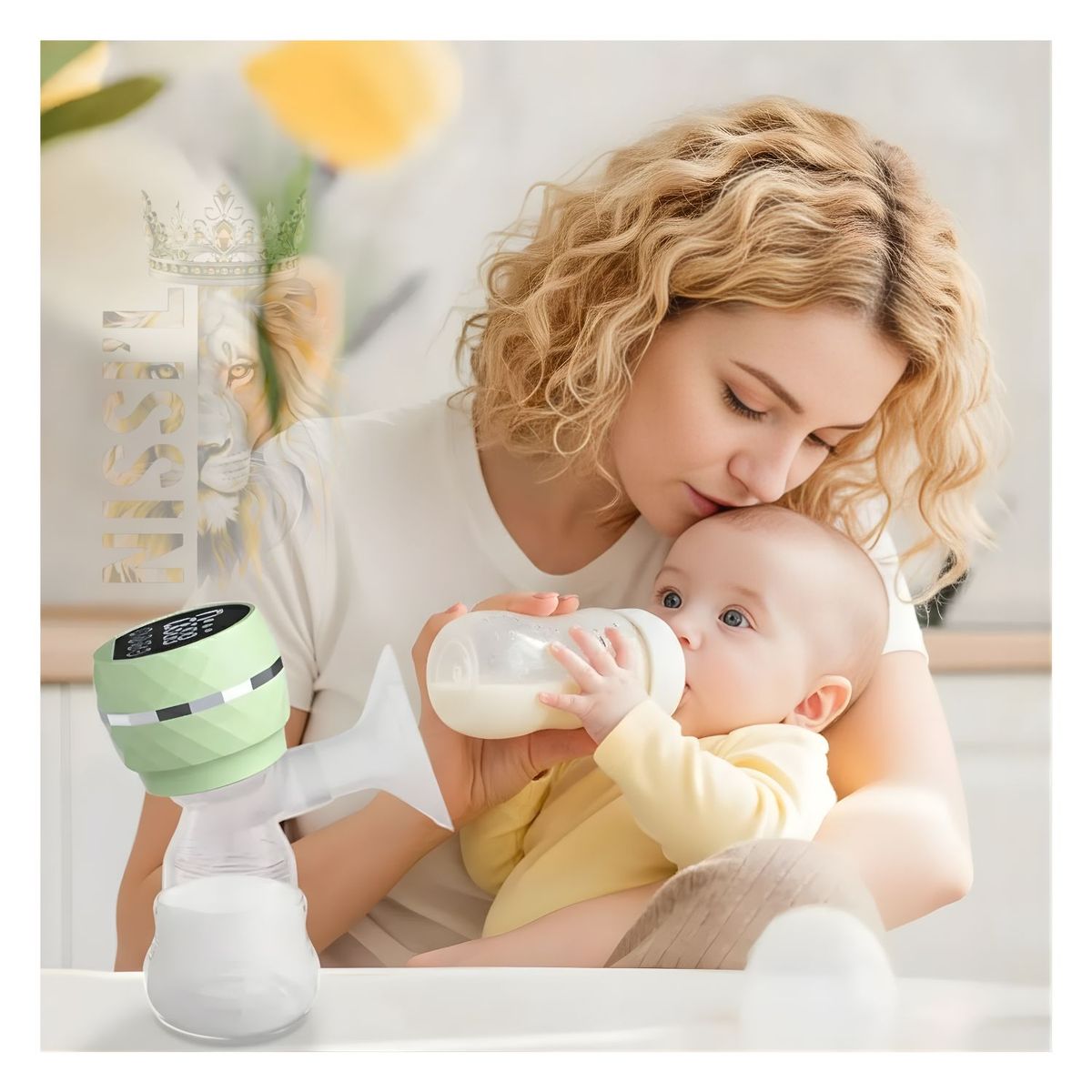 OEM - Extractor de Leche Recargable Manos libres Portatil