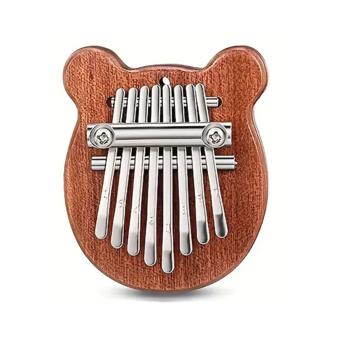 GENERICO - Kalimba Infantil 8 Teclas Diseño Oso Instrumento Musical Portátil Educativo