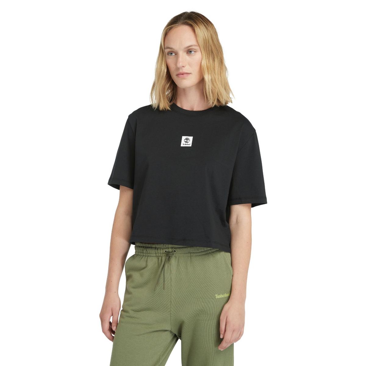TIMBERLAND - Polo TIMBERLAND Stack Logo Short-Sleeve Tee Mujer