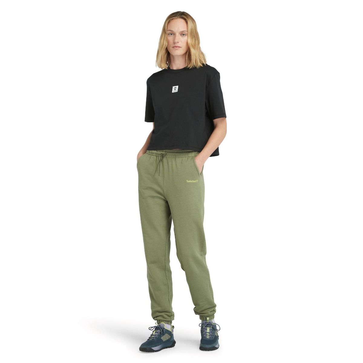 TIMBERLAND - Polo TIMBERLAND Stack Logo Short-Sleeve Tee Mujer