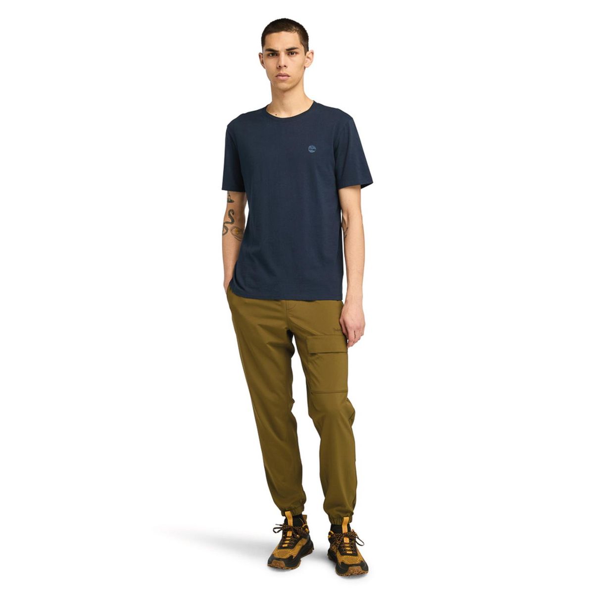 TIMBERLAND - Polo TIMBERLAND US Chest Logo Short Sleeve Tee Hombre