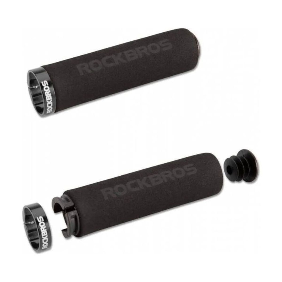 Rockbros - Grips De Esponja Con Bloqueo Para Bicicleta Rockbros