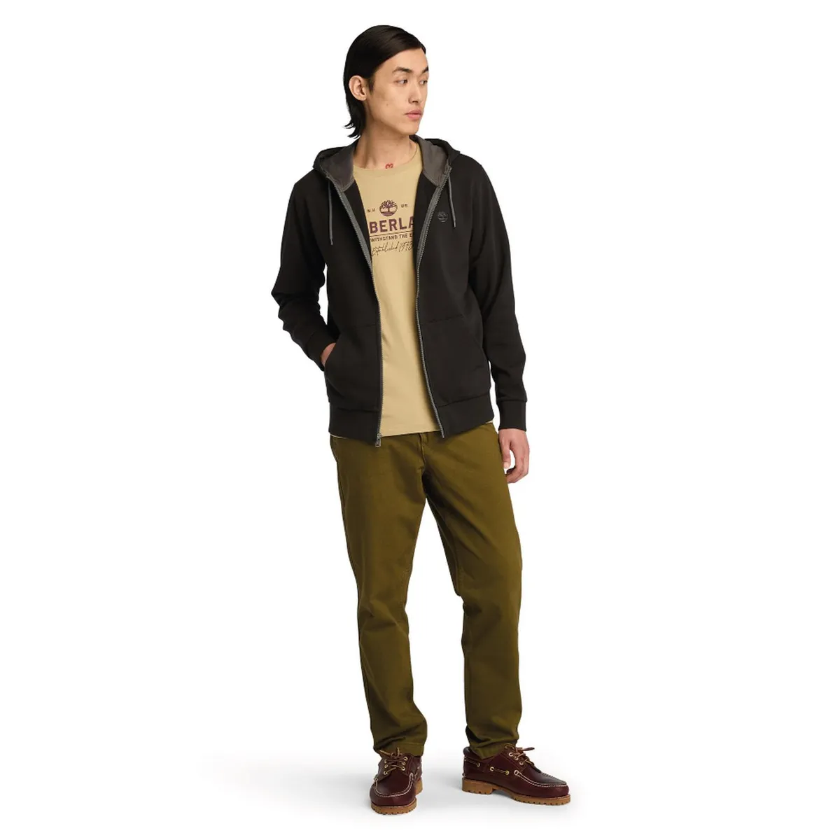 TIMBERLAND - Casaca TIMBERLAND Oyster River Chest Logo Hombre Hombre