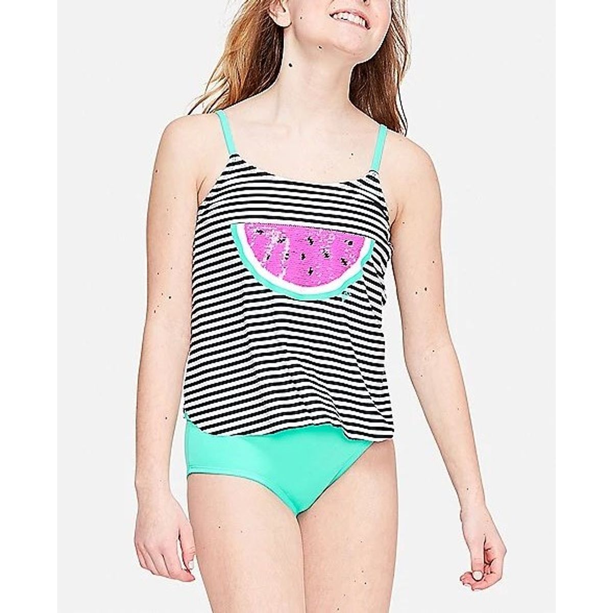 JUSTICE - Traje de baño talla 16 para niñas