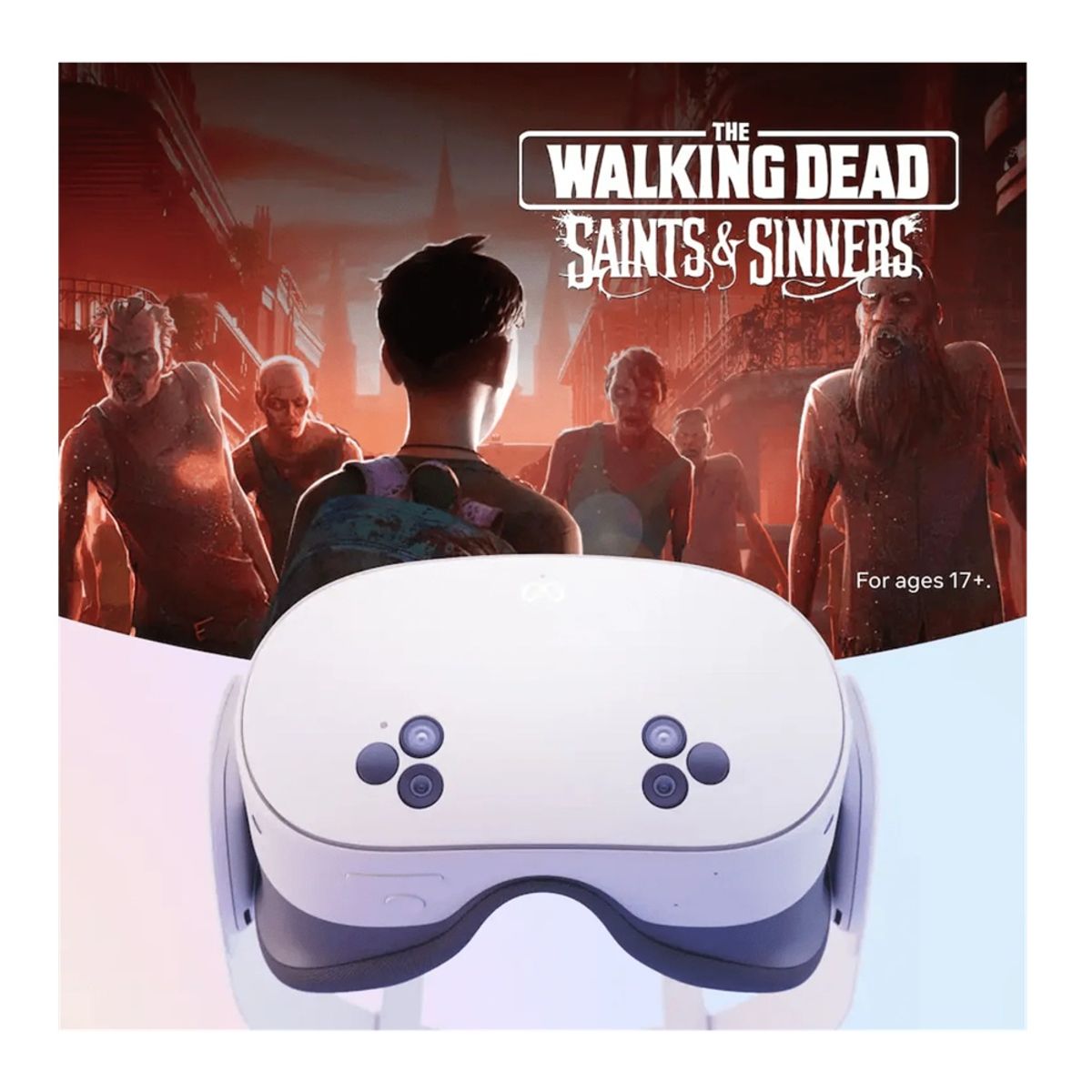 GENERICO - Lentes de realidad virtual Meta Quest 3S con The Walking