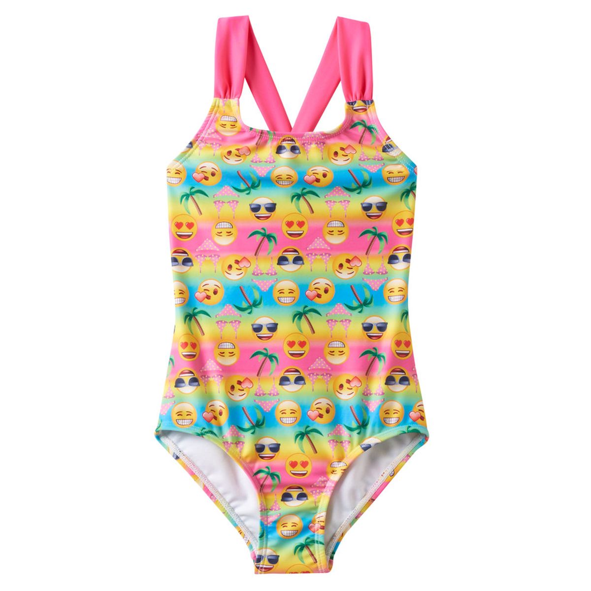 EMOJI - Traje de baño talla 4 para niñas