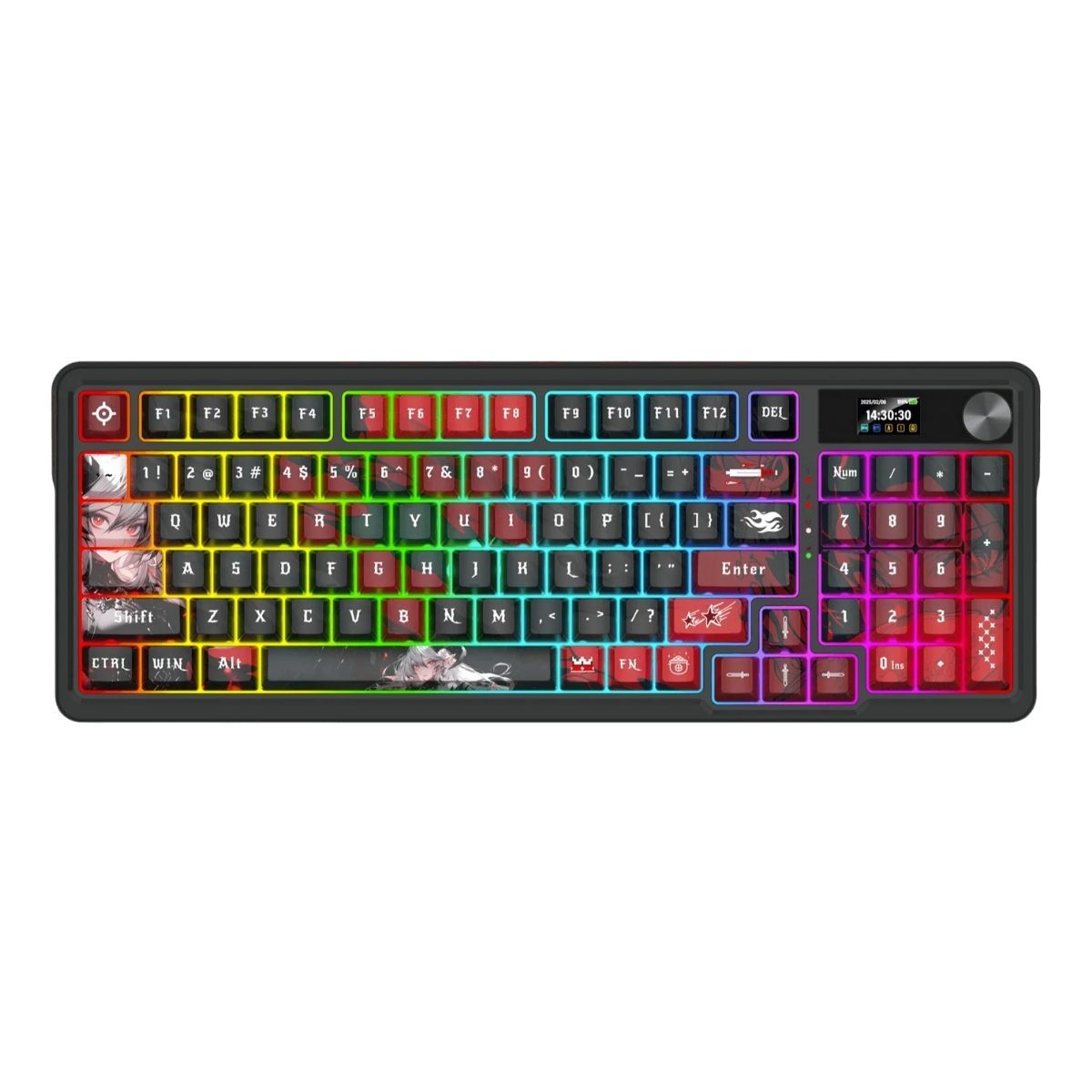 REDRAGON - Redragon - Teclado Artemis Pro K719AK Wireless RGB Switch Mint