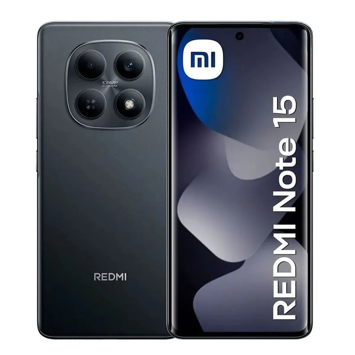 XIAOMI - XIAOMI REDMI NOTE 15 - 4G LTE - 6GB RAM 128GB ROM  NEGRO REGISTRADO