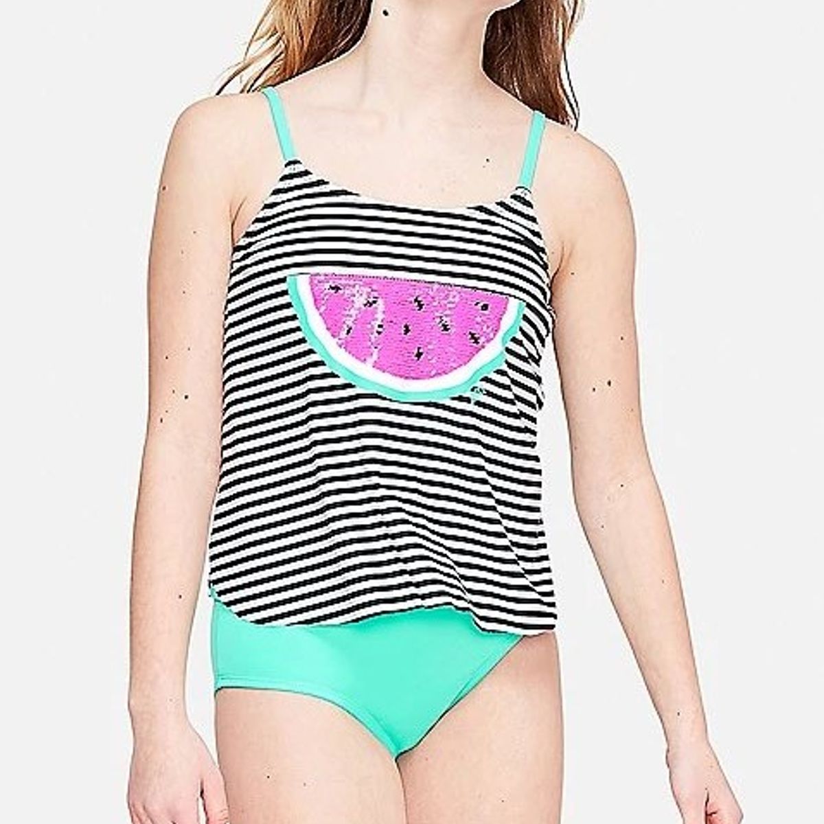 JUSTICE - Traje de baño talla  14 para niñas