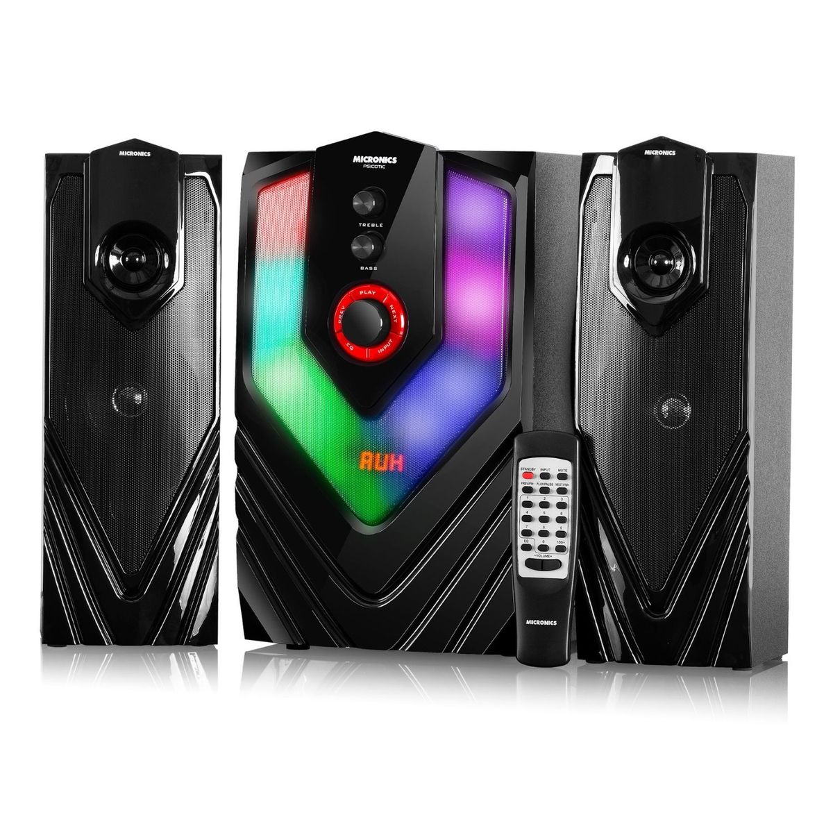 MICRONICS - Equipo de Audio Micronics MIC S7005KTV BT USB SD Ritmic LED Karaoke