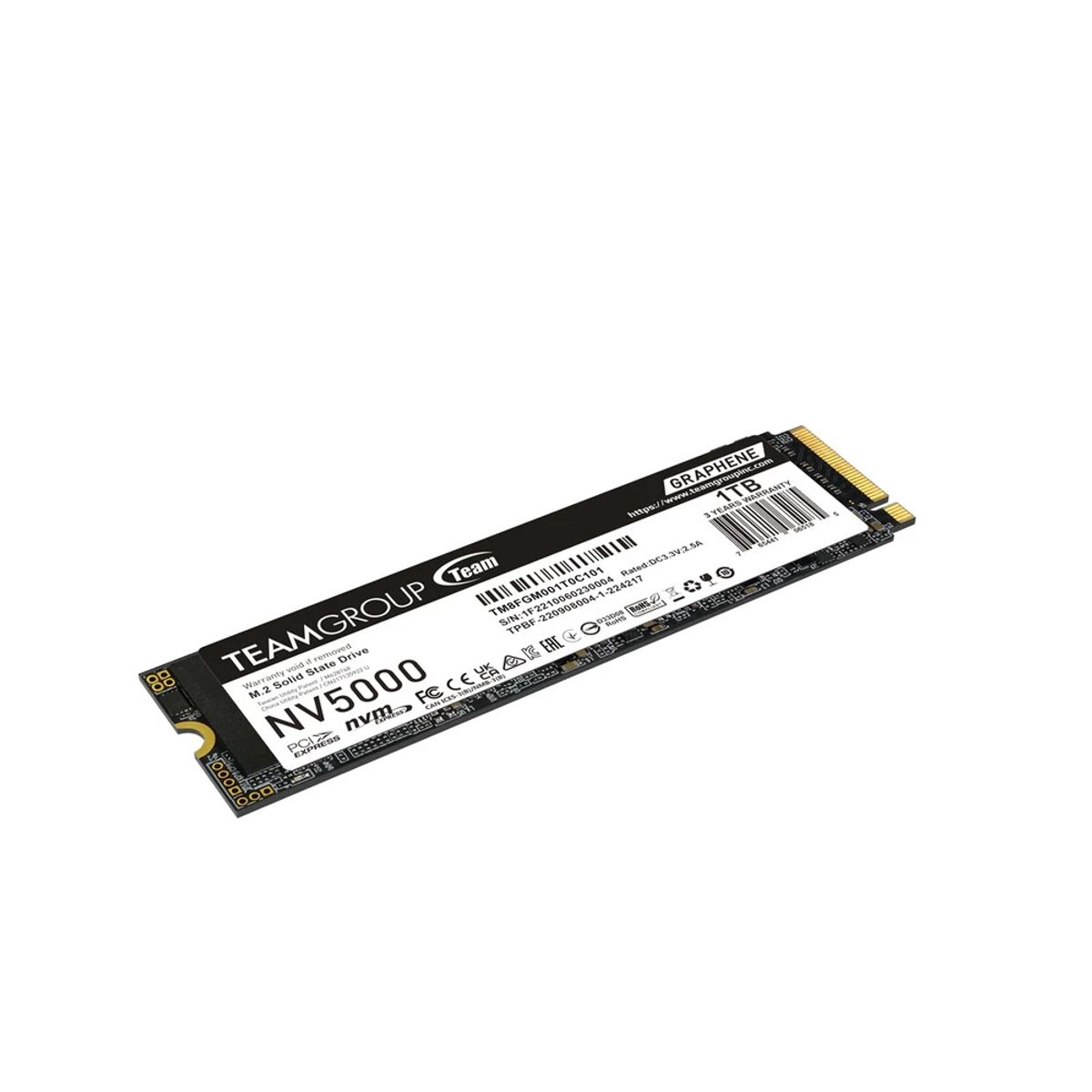 TEAMGROUP - Disco Solido SSD Teamgroup NV5000 1TB M2 2280 PCIe Gen 4x4
