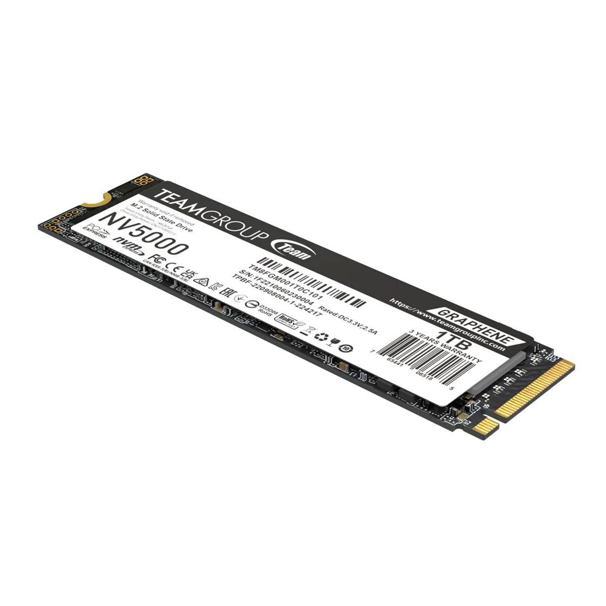 TEAMGROUP - Disco Solido SSD Teamgroup NV5000 1TB M2 2280 PCIe Gen 4x4