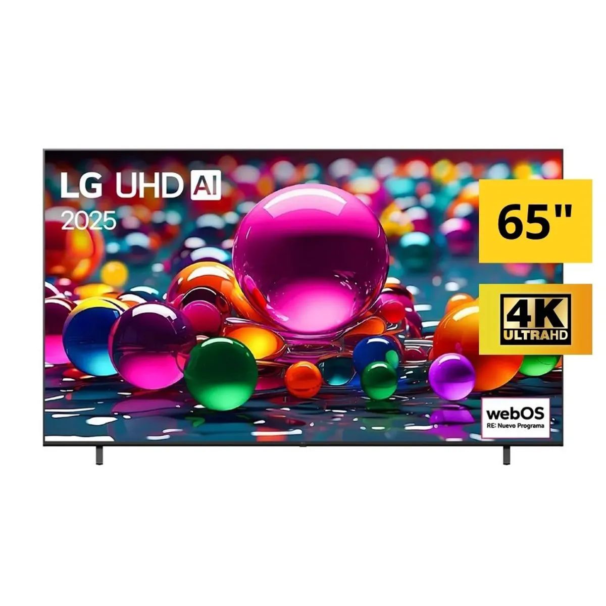 LG - TELEVISOR LG 65 UHD 4K SMART TV THINQ AI 65UA8000PSB -2025