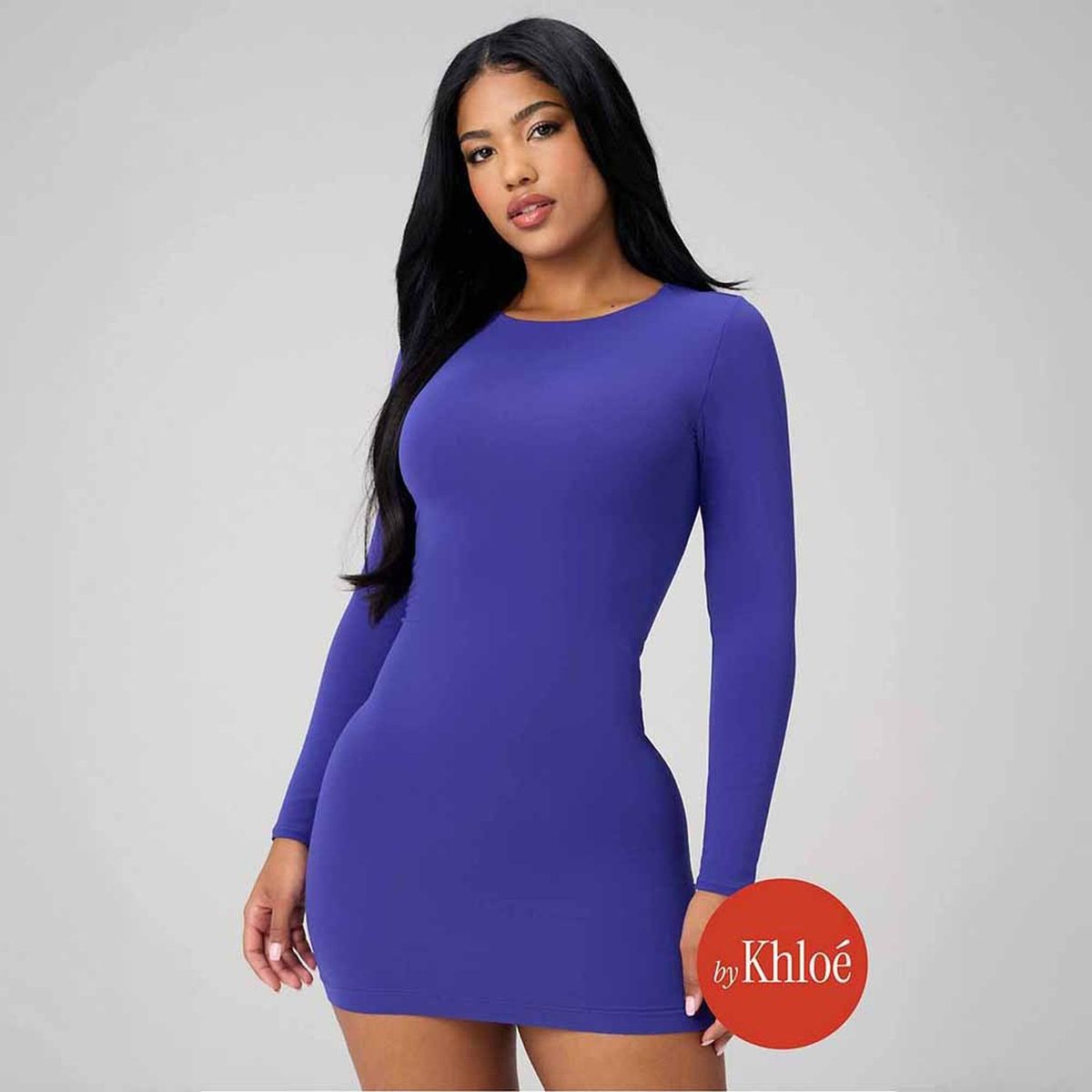 FABLETICS - Vestido FABLETICS Seamless Long-Sleeve Mini Dress Mujer