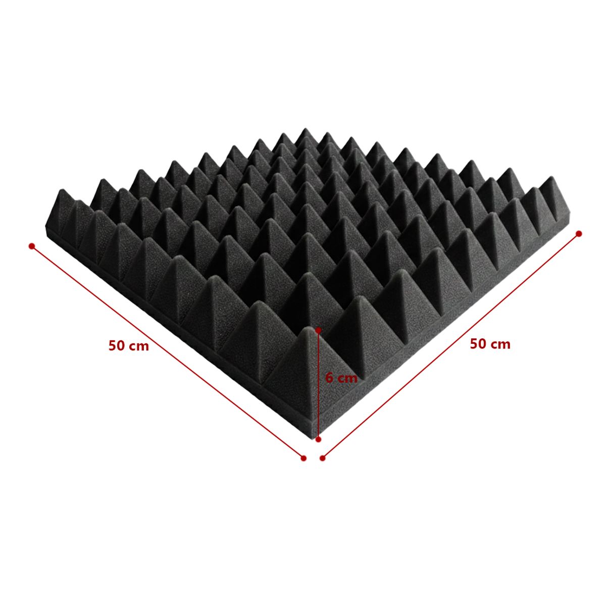 GENERICO - Paneles de Absorción de Sonido para Home Studio - AM Profesional PADX4 modelo Diamante A1