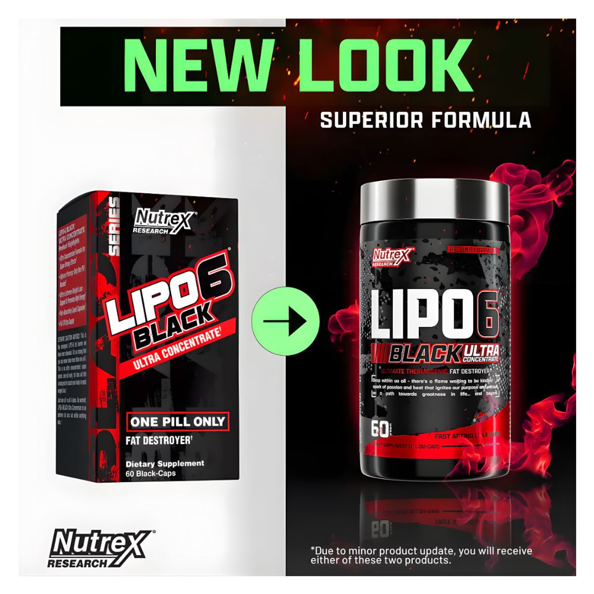 NUTREX RESEARCH - Lipo 6 Black UC - Nutrex 60 cápsulas