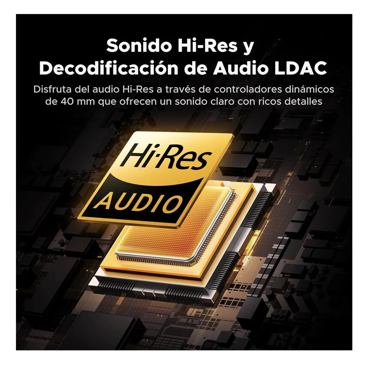 UGREEN - Auriculares UGREEN Studio Pro Con Cancelación de ruido híbrida, doble alta resolución, LDAC, 120 h