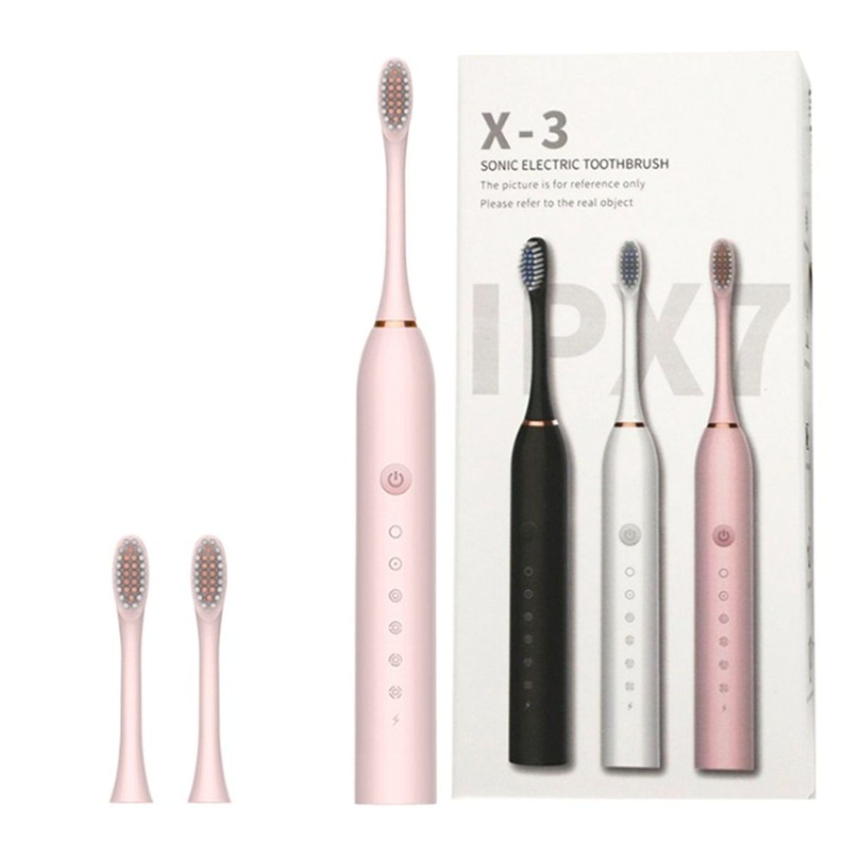 GIOIO - Cepillo suave e irrigador ultrasónico recargable automático