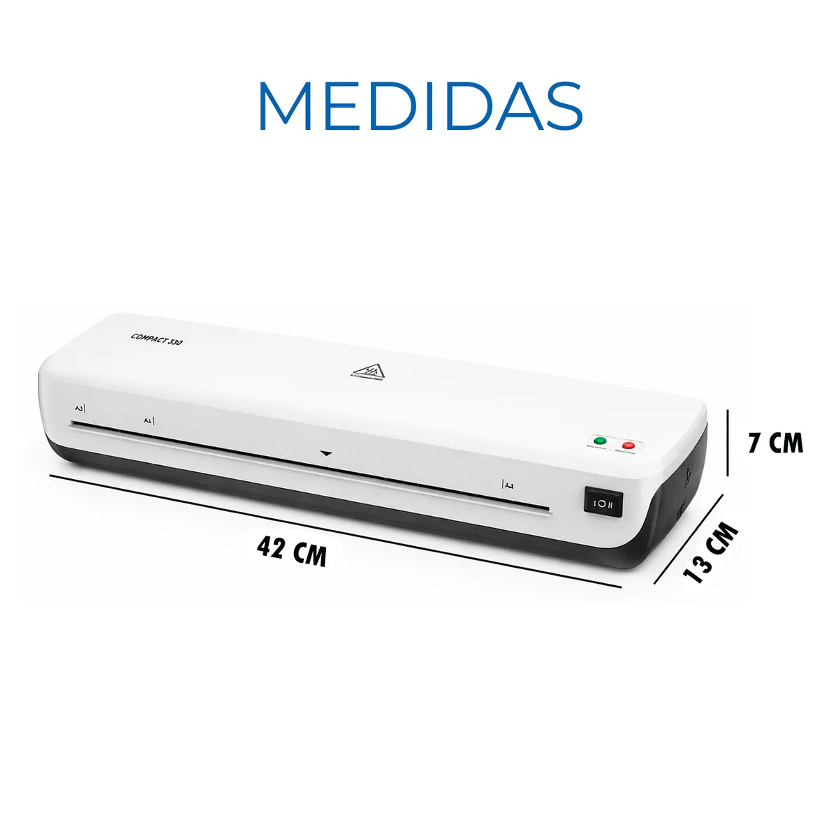 CBI - Enmicadora Laminadora A3 - 2 en 1 (Combo)