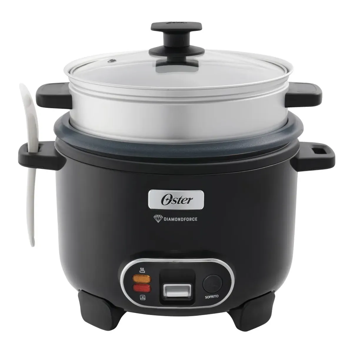 OSTER - Arrocera 3 en 1 Oster CKSTRC10DFBLK DiamondForce 10 tazas