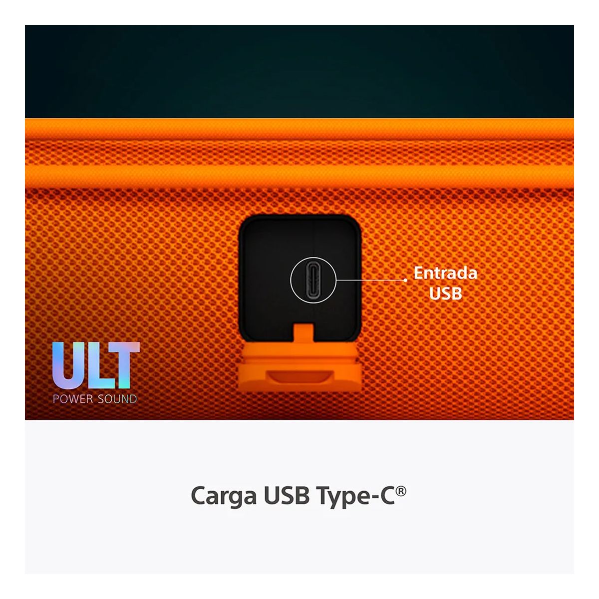 SONY - Sony Parlante Bluetooth SRS-ULT10 Portátil FIELD 1 -  Naranja